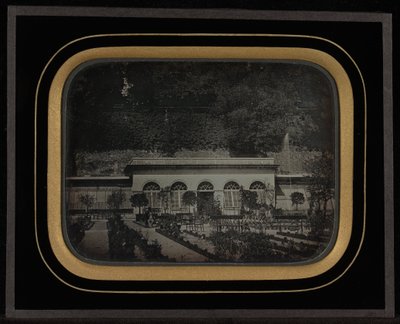 La Orangerie en el Jardín Botánico, Ginebra de Jean Gabriel Eynard